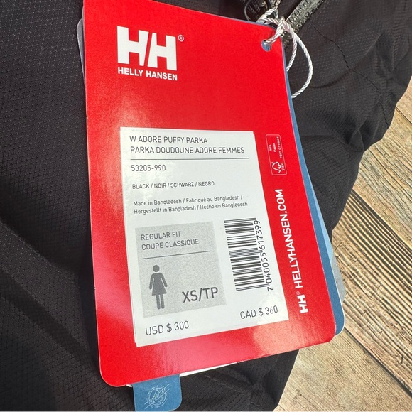 Adore Puffy Parka Helly Hansen NWT size XS - Picture 7 of 9